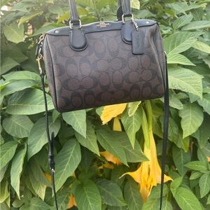 Coach Mini Bennett Satchel in Signature Canvas